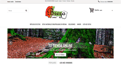Desktop Screenshot of brezosetas.es